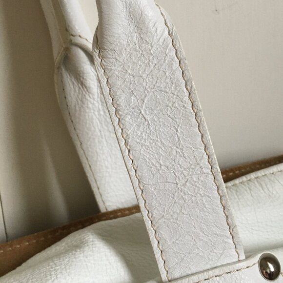 Innue Two Tone Italian Leather and Suede Bag - Picture 6 of 16